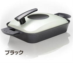 【AUX】蒸氣烤盤 (黑)