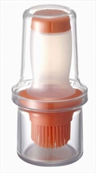 【ASVEL】擠壓式油刷瓶（橘色)