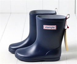 【stample】深藍色雨鞋13cm