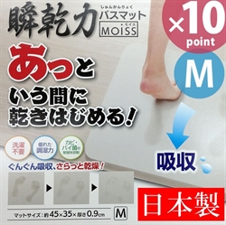 【OHE】珪藻土 浴室腳踏墊 (M)
