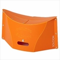 【IKEX】超輕量可折疊攜帶式椅 (M號橘色)
