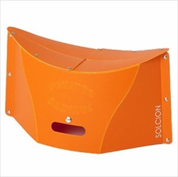 【IKEX】超輕量可折疊攜帶式椅 (M號橘色)