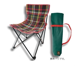 【BISQUE】攜帶式休閒椅-格子