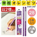 【STAD】硬芯六角2B鉛筆組 (紫)