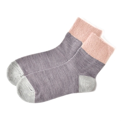 【SHF】ELEBLO防靜電舒適襪 (紫灰)