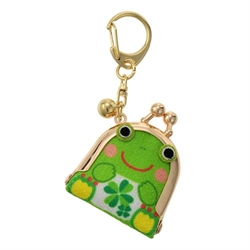 迷你零錢包鑰匙扣-青蛙.