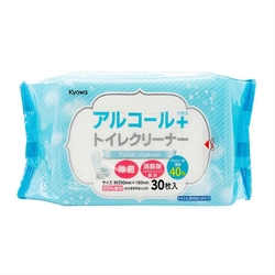 【協和紙工】馬桶除菌用濕紙巾(30入)