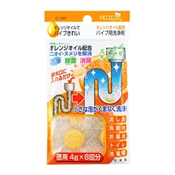 【不動化學】橘油水管清潔錠