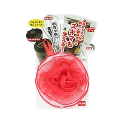 【SANBELM】食器清潔球刷-紅
