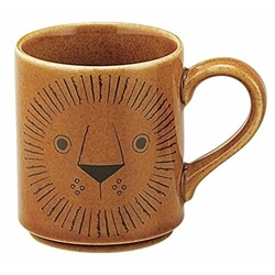 【三鄉陶器】Mikke造型馬克杯-獅子