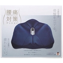 【COGIT】腰痛對策W型機能紓壓坐墊(藍)