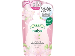 【kracie】Naive櫻花沐浴露補充包380ml