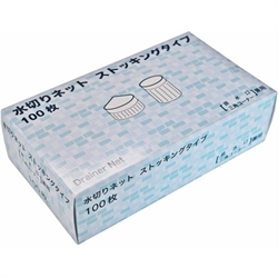 【今村紙工】抽取式排水濾網100枚入(三角)