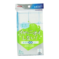 【Aisen】Biosil 廚房高吸水棉質抹布2入
