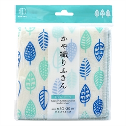 【小久保】清潔抹布(四季物語-摩登葉片)