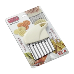 【下村工業】不鏽鋼波浪切割器(白)